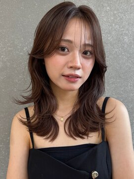 ロンドワン 三宮元町(Lond one) 韓国レイヤーカット/フェイスレイヤー/前髪/韓国風バング