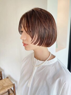 スク(SUKU) マッシュボブ×ピンクブラウン