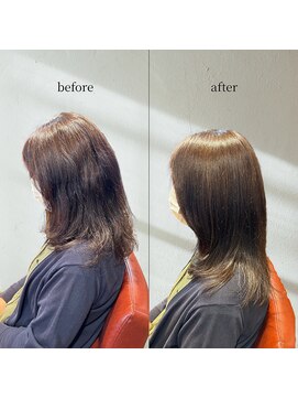 uru 八戸ノ里店 白髪染め 髪質改善 カラー専門店 リタッチ ヘアカラー 50代