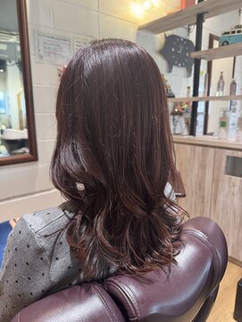チアー ヘアリラクゼーション(cheer HAIRRELAXATION) ボルドーカラー