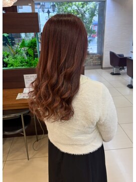 ブリーチ無しblossom pink