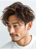 MEN’S HAIR/ダウンパーマ/フェザーパーマ/川西能勢口/川西池田