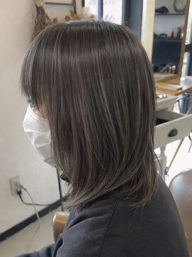 ヘアカラーカフェ 三吉店(HAIR COLOR CAFE) シアーグレージュ×ベージュ
