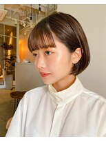 エン(en,)&nbsp;フルバング/ミニボブ/タッセルボブ/コンマヘア/暗めカラー