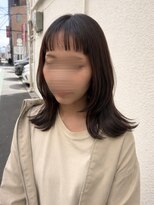 アミエ(AMIE)&nbsp;《baby bang×medium layer》