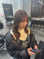 コワファーストナガサキシャンプーボーイ(COIFF1RST NAGASAKI SHAMPOO BOY) 韓国 顔周り レイヤー