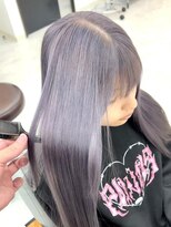 グラム 岡崎南店(gram)&nbsp;髪質改善_うすむらさき_ハイトーンカラー_126