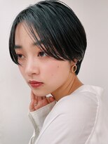 シンス 銀座(since)&nbsp;小顔似合わせカット/前髪なしナチュラルショートボブ【銀座駅】