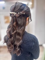 ヘアリゾート粋 ティガ 池袋店(tiga)&nbsp;ヘアセット/ヘアアレンジ/ハーフアップ/ロング