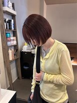 インク サカエ(inq sakae)&nbsp;ショートボブ/ナチュラルブラウン/艶髪