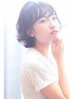 クイントネオリーブ 自由が丘正面口店(quint:neolive)&nbsp;毛先の動きが愛くるしい愛され黒髪ショート【シースルーバング】