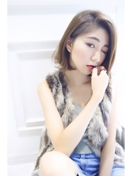 ウィル 梅田店(WiLL) -will-ラフに女度UP☆クールなこなれショートボブ.