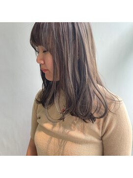 クラン(clan) 美髪グレイアッシュグラデーションカラー