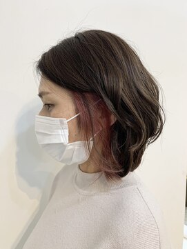 ソラ ヘアーメイク(SORA HAIR MAKE) インナーカラーボブ