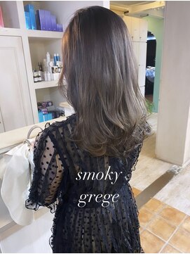 マリアバイアフロート(Maria by AFLOAT) スモーキーグレージュカラー×大人ローレイヤー