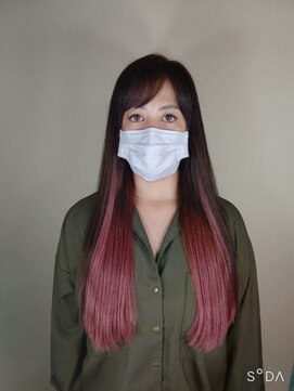 ウィット アンド ラファム Wit &La Famme エクステでつくるインナーカラー