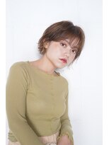 シェル 国分寺(shell)&nbsp;大人可愛いナチュラルエアリーショート20代/30代インナーカラー