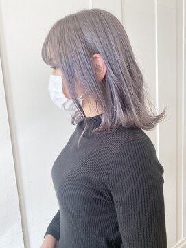 コワファースト  させぼ五番街店(COIFF1RST) ラベンダーグレージュ