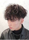 韓国マッシュツイストスパイラルパーマ無造作波巻きスパイラル