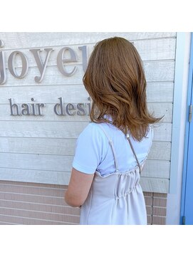 ジョワイユヘアーデザイン(Joyeux) joyeuxミルクティーベージュ【山口貴裕】