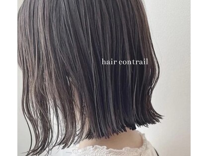ヘアーコントレイル(hair contrail)の写真