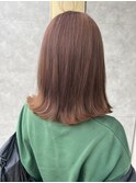 ピンクブラウン◆stylist 辻川