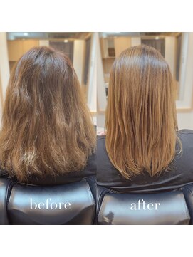 リアン 四条大宮店(Lien) 『髪質改善』ストレートエステ（縮毛矯正）（リタッチ可）