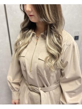 ニーナ ビューティーサロン(NINA Beauty Salon) エクステでグラデーション♪#エクステ#カラー