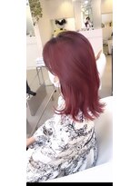 グラマシー アレックス(Gramercy alex)&nbsp;縮毛矯正毛ブリーチボルドー