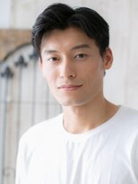 メンズヘア ビーセカンド 草加店(MENS HAIR B-2)&nbsp;ワイルドな七三アップバング刈り上げマッシュヘアーT草加