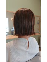 モチーフ(motif) 切りっぱなしボブ