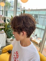 ディフィーノ 赤坂(DIFINO)&nbsp;メンズ/カルマパーマ/ブラウン