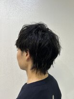 ＠shino_ne197/メンズカット/ウルフ/マッシュウルフ