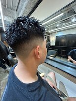 スティーロ 渋谷(Steelo)&nbsp;steelo フェードスタイル×アップバング