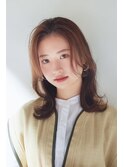 フェイスレイヤー/センターパート/AVEDA【新宿/新宿駅】