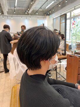 ノットバイベル 大宮(knot by belle) 【お客様ヘア】スタイリングが楽なハンサムショート