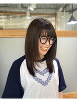 ココノサロン ハナレ(cocono salon HANARE)&nbsp;韓国レイヤー　ミディアムレイヤーカット