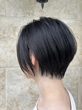 ティンク センター南 (Tink) 黒髪ショート×ストレート×簡単スタイリング