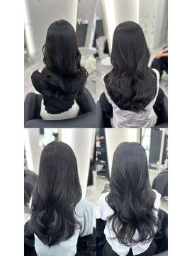 アルドーレフィエロ シンサイバシ(Ardore fiero shinsaibashi) ブリーチ無しダブルカラー／艶カラー／レイヤー[白川幸太]