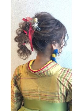 シャルメ 池袋(CHARMER) カジュアルスタイル☆ルーズな高めポニーテール