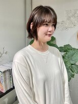 クリアーオブヘアー 栄南店(CLEAR of hair)&nbsp;レイヤーボブ×オリーブブラウン/RIHO