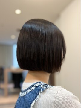 アメイズトーキョー 札幌大通(Amaz! tokyo) 小顔ネビージュワンレン/縮毛矯正/髪質改善/ツヤ髪/くせ毛