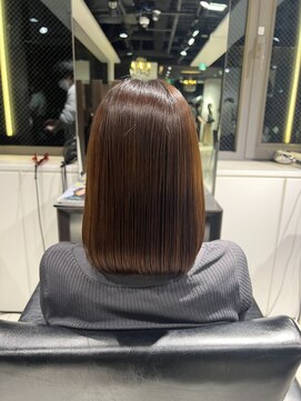 フォルテ ギンザ(FORTE GINZA) 【艶髪縮毛矯正】地毛風ナチュラル縮毛矯正　プラチナ縮毛矯正