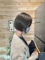 ベイショア(Bay Shore NY)&nbsp;オリーブベージュ/カーキアッシュ/ボブ