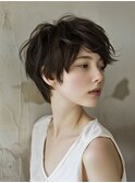 ☆オリーブグレーココアベージュ小顔クラゲヘアー/黒髪/髪質改善