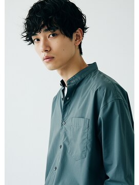 ライフイズ プレジャー 磐田中泉店(Life is… PLEASURE) #磐田 メンズマッシュニュアンスパーマ