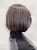 20代30代グレージュ髪質改善カラー韓国ヘア透明感