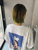 SSAW&nbsp;ダブルカラーで作るライムグリーンカラー