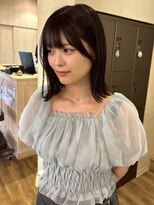 マフェ(mahae)&nbsp;柔らかミディアムボブ