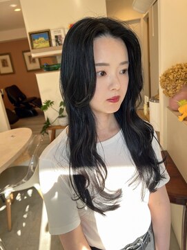 ホール(WHOLE) 【WHOLE】黒髪×ロングレイヤー